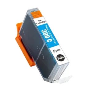 Compatible Canon PFI-300C Cyan Ink Cartridge