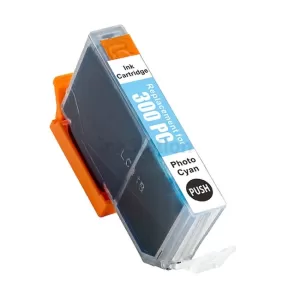 Compatible Canon PFI-300PC Photo Cyan Ink Cartridge