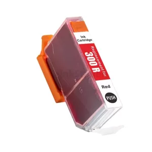 Compatible Canon PFI-300R Red Ink Cartridge