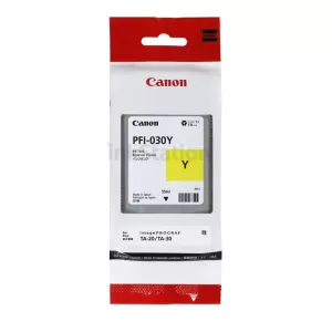 Genuine Canon PFI-030Y Yellow Ink Tank 55ml