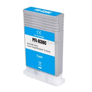 Compatible Canon PFI-030C Cyan Ink Tank 55ml