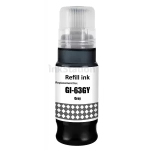 Compatible Canon GI63GY Grey Ink Bottle - 70ML