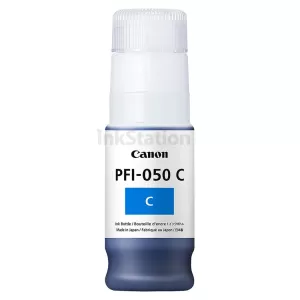 Genuine Canon PFI-050C Cyan Ink Bottle 70ml