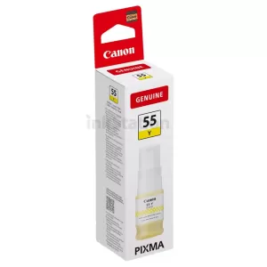 Genuine Canon GI-55Y Yellow Ink Bottle - 3,000 pages
