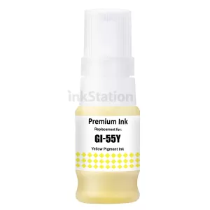 Compatible Canon GI-55Y Yellow Ink Bottle - 3,000 pages