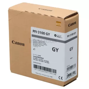 Genuine Canon LUCIA PRO II PFI-3100GY Grey Ink Tank - 160ML