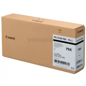 Genuine Canon LUCIA PRO II PFI-3700PBK Photo Black Ink Tank - 700ML