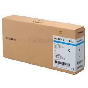 Genuine Canon LUCIA PRO II PFI-3700C Cyan Ink Tank - 700ML