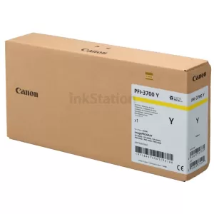 Genuine Canon LUCIA PRO II PFI-3700Y Yellow Ink Tank - 700ML