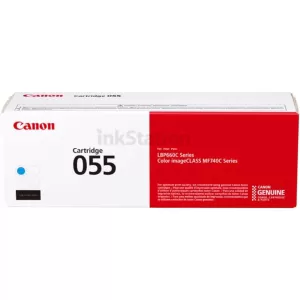 Canon CART-055C Cyan Genuine Toner Cartridge - 2,100 pages