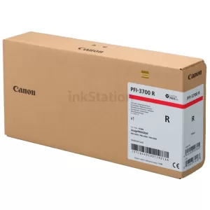 Genuine Canon LUCIA PRO II PFI-3700R Red Ink Tank - 700ML