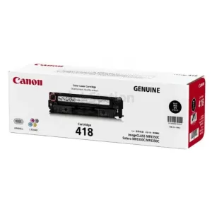 Genuine Canon CART-418BK Black Toner Cartridge - 3,400 pages