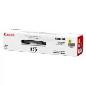 Canon LBP 7018C (CART-329Y) Genuine Yellow Toner Cartridge - 1,000 Pages