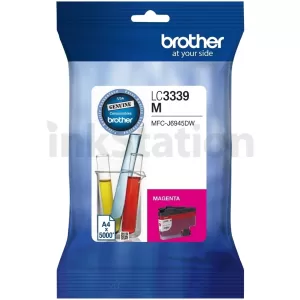 Genuine Brother LC-3339XLM High Yield Magenta Ink Cartridge - 5,000 pages