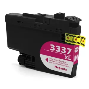 Compatible Brother LC-3337M High Yield Magenta Ink Cartridge - 1,500 pages