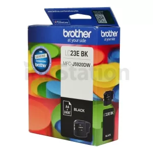 Genuine Brother LC-23EBK Black Ink Cartridge - 2,400 pages
