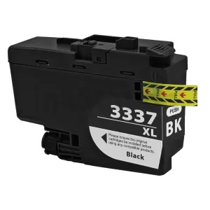Compatible Brother LC-3337BK High Yield Black Ink Cartridge - 3,000 pages