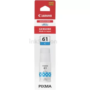 Genuine Canon GI61C Cyan Ink Bottle - 7,700 pages