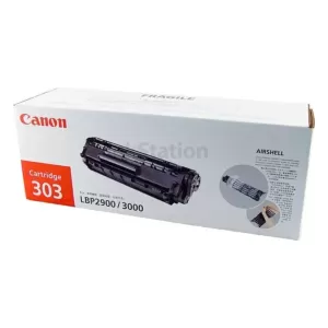 1 x Canon CART-303 Black Genuine Toner Cartridge 2,000 Pages