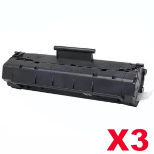 3 x Canon EP-22 Black Compatible Toner Cartridge - 2,500 pages