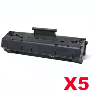 5 x Canon EP-22 Black Compatible Toner Cartridge - 2,500 pages