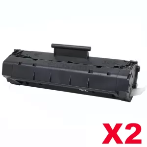 2 x Canon EP-22 Black Compatible Toner Cartridge - 2,500 pages