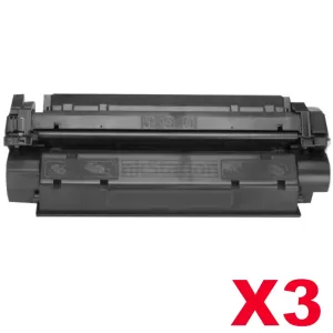 3 x Canon CART-U Black Compatible Toner Cartridge - 2,500 pages