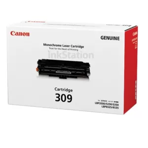1 x Canon CART-309 Black Genuine Toner Cartridge 12,000 Pages