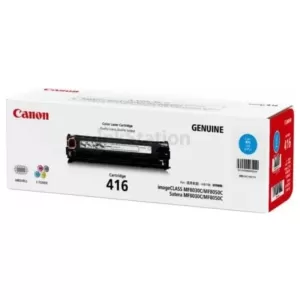 Genuine Canon CART-416 Cyan Toner Cartridge 1,500 pages