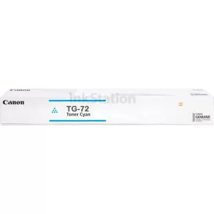 1 x Canon TG-72C Cyan Genuine Toner Cartridge - 66,500 pages