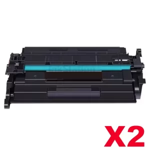 2 x Canon CART-057 Black Compatible Toner Cartridge - 3,100 pages