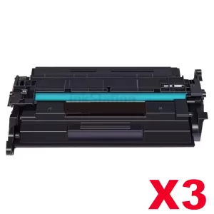 3 x Canon CART-057 Black Compatible Toner Cartridge - 3,100 pages