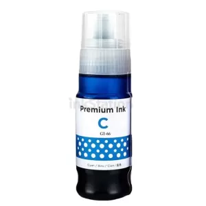 Compatible Canon GI-66C Cyan Ink Bottle 135ml - 6,000 pages