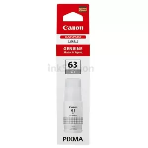 Genuine Canon GI63GY Grey Ink Bottle - 8,000 pages