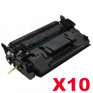 10 x Canon CART-052H High Yield Black Compatible Toner Cartridge - 9,200 pages