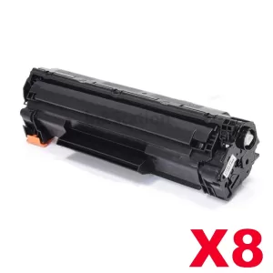 8 x Compatible Canon CART-337 Black Toner Cartridge - 2,100 pages