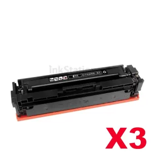 3 x Compatible Canon CART-046BKH Black High Yield Toner Cartridge - 6,300 pages