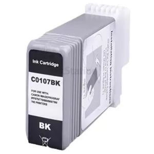 Compatible Canon PFI-107BK Black Ink Cartridge