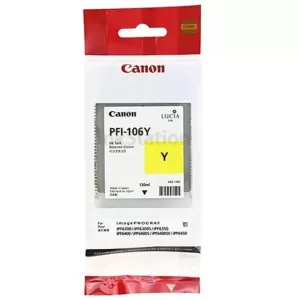 Genuine Canon PFI-106Y Yellow Ink Tank