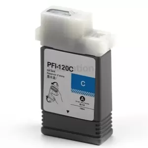 Compatible Canon PFI-120C Cyan Ink Cartridge - 130ML