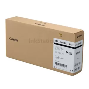 Genuine Canon LUCIA PRO II PFI-2700MBK Matte Black Ink Tank - 700ML