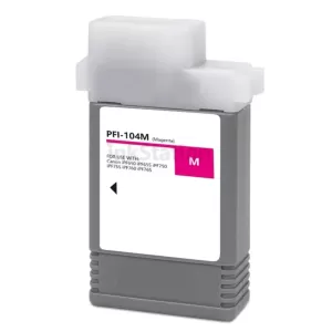 Compatible Canon PFI-104M Magenta Ink Cartridge