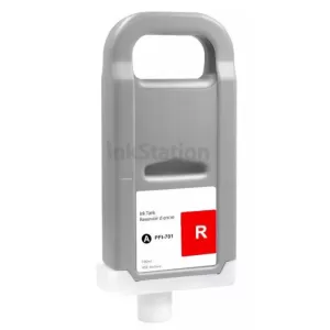Compatible Canon PFI-701R Red Ink Cartridge - 700ML