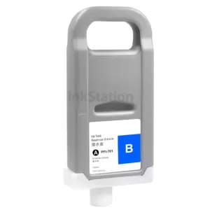 Compatible Canon PFI-701B Blue Ink Cartridge - 700ML
