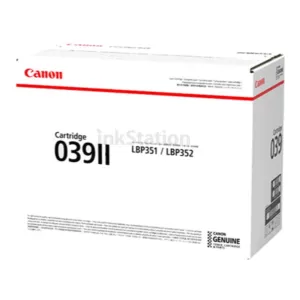 Genuine Canon CART039II Black High Yield Toner - 11,000 pages