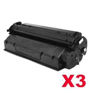 3 x HP C7115A (15A) Compatible Black Toner Cartridge - 2,500 Pages