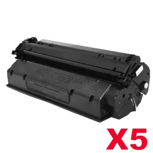 5 x HP C7115A (15A) Compatible Black Toner Cartridge - 2,500 Pages