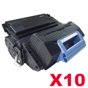 10 x HP Q5945A (45A) Compatible Black Toner Cartridge - 18,000 Pages