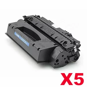5 x HP Q5949X (49X) Compatible Black Toner Cartridge - 6,000 Pages