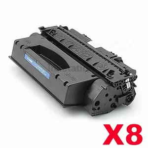8 x HP Q5949X (49X) Compatible Black Toner Cartridge - 6,000 Pages